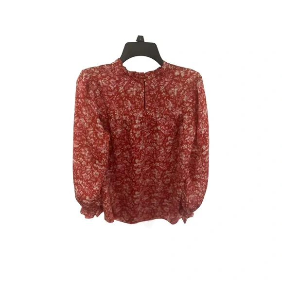 Shein M  size M ruffles women’s  flower top - Picture 5 of 5